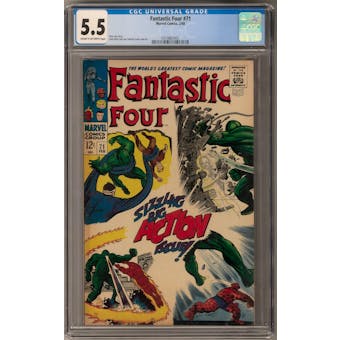 Fantastic Four #71 CGC 5.5 (C-OW) *0319867001*