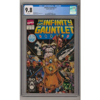 Infinity Gauntlet #1 CGC 9.8 (W) *0319872033*