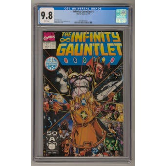 Infinity Gauntlet #1 CGC 9.8 (W) *0319872034*