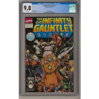 Infinity Gauntlet #1 CGC 9.8 (W) *0319872036*
