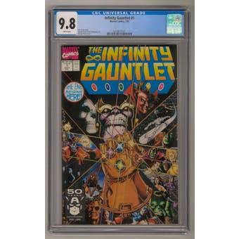 Infinity Gauntlet #1 CGC 9.8 (W) *0319872037*