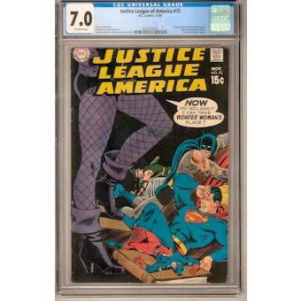 Justice League of America #75 CGC 7.0 (OW) *0320125010*