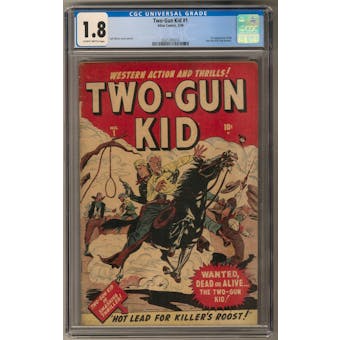 Two-Gun Kid #1 CGC 1.8 (SB) *0321245014*