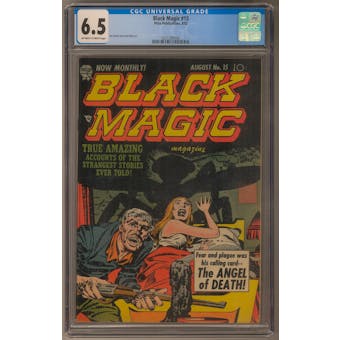 Black Magic #15 CGC 6.5 (OW-W) *0321285009*