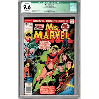 Ms. Marvel #1 CGC 9.6 Qualified (W) *0321794012*