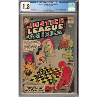 Justice League of America #1 CGC 1.8 (C-OW) *0323956007*