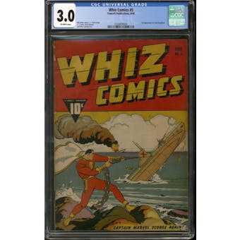 Whiz Comics #5 CGC 3.0 (OW) *0326459004*