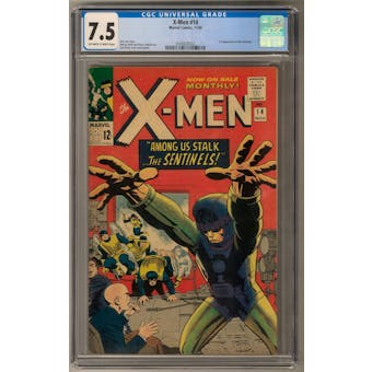 X-Men #14 CGC 7.5 (OW-W) *0326626022*