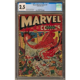 Marvel Mystery Comics #47 CGC 2.5 (OW) *0328140012*