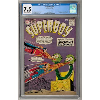 Superboy #89 CGC 7.5 (C-OW) *0329280014*