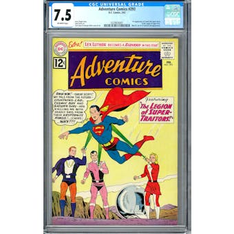 Adventure Comics #293 CGC 7.5 (OW) *0329830001*