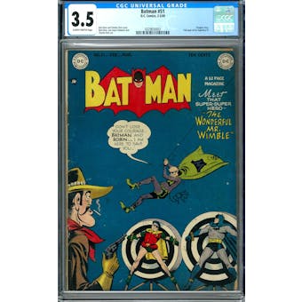 Batman #51 CGC 3.5 (SB) *0329830002*