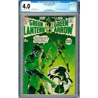 Green Lantern #76 CGC 4.0 (OW-W) *0329830007*