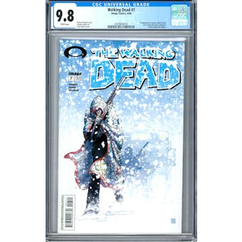 Walking Dead #7 CGC 9.8 (W) *0329830018*