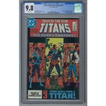 Tales of the Teen Titans #44 CGC 9.8 (W) *0329835013*