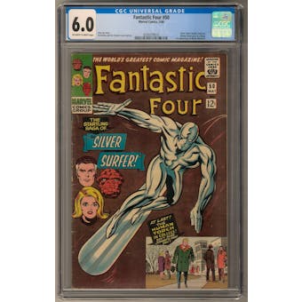 Fantastic Four #50 CGC 6.0 (OW-W) *0330379010*