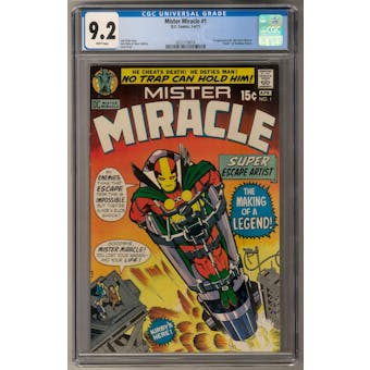 Mister Miracle #1 CGC 9.2 (W) *0331719018*