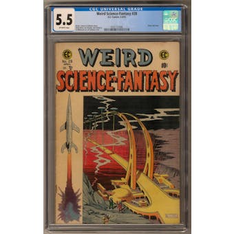 Weird Science-Fiction #28 CGC 5.5 (OW) *0331727006*