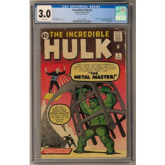Incredible Hulk #6 CGC 3.0 (W) *0331740005*