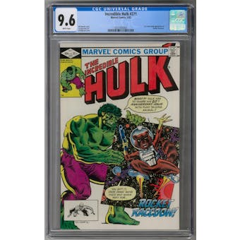 Incredible Hulk #271 CGC 9.6 (W) *0331920003*