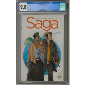 Saga #1 CGC 9.8 (W) *0331920008*