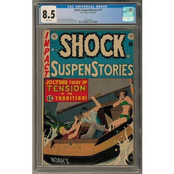 Shock SuspenStories #11 CGC 8.5 (W) *0333358008*