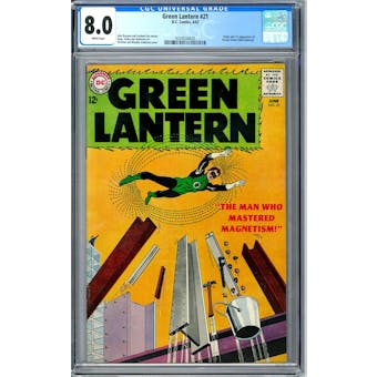 Green Lantern #21 CGC 8.0 (W) *0334554020*