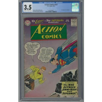 Action Comics #253 CGC 3.5 (C-OW) *0335629001*