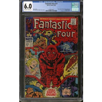 Fantastic Four #77 CGC 6.0 (OW-W) *0336014019*