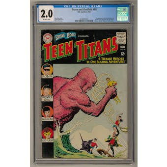 Brave and the Bold #60 CGC 2.0 (OW-W) *0336693001*