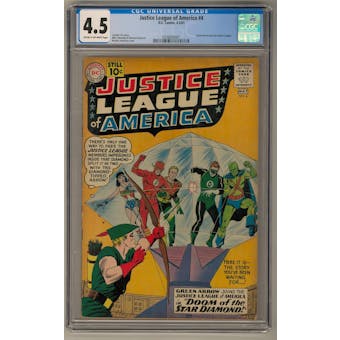 Justice League of America #4 CGC 4.5 (C-OW) *0336693007*
