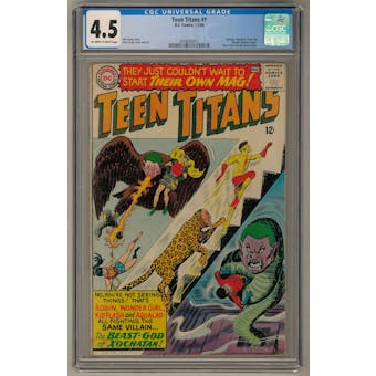 Teen Titans #1 CGC 4.5 (OW-W) *0336693012*