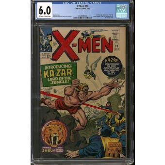 X-Men #10 CGC 6.0 (OW-W) *0338686003*