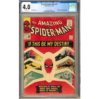 Amazing Spider-Man #31 CGC 4.0 (W) *0341365003*