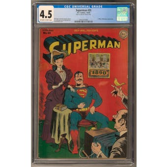 Superman #35 CGC 4.5 (OW-W) *0341615009*