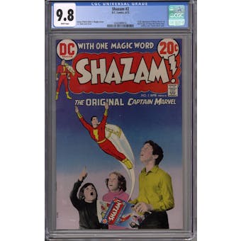 Shazam #2 CGC 9.8 (W) *0342889016*