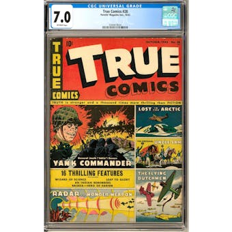 True Comics #28 CGC 7.0 (OW) *0343619024*