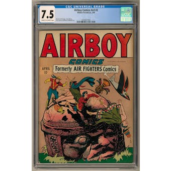 Airboy Comics #v3 #2 CGC 7.5 (C-OW) *0344637004*