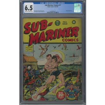 Sub-Mariner Comics # 7 CGC 6.5 (C-OW) *0344645023*