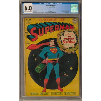 Superman #53 CGC 6.0 (C-OW) *0344646011*