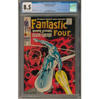 Fantastic Four #72 CGC 8.5 (OW-W) *0345417002*