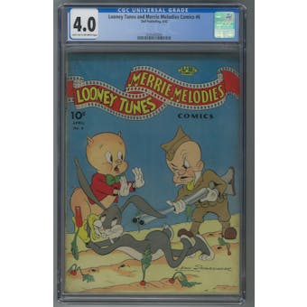 Looney Tunes and Merrie Melodies Comics #6 CGC 4.0 (LT-OW) *0345482004*