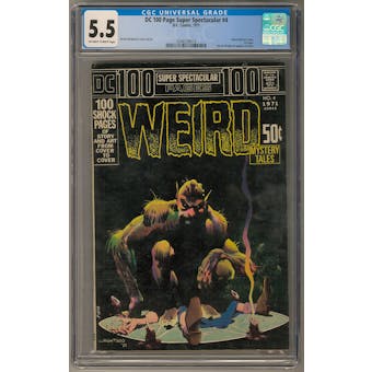 DC 100 Page Super Spectacular #4 CGC 5.5 (OW-W) *0346538014*