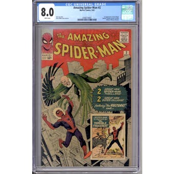 Amazing Spider-Man #2 CGC 8.0 (W) *0346774001*