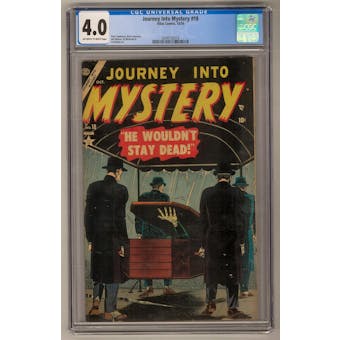 Journey Into Mystery #18 CGC 4.0 (OW-W) *0348152019*