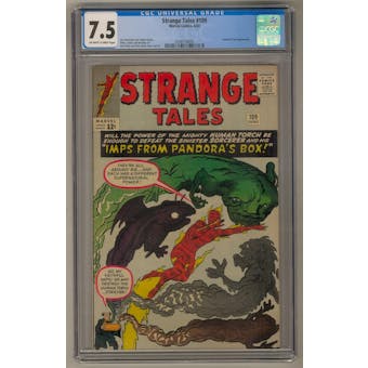 Strange Tales #109 CGC 7.5 (OW-W) *0348154005*