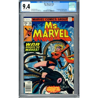 Ms. Marvel #16 CGC 9.4 (OW-W) *0348156022*