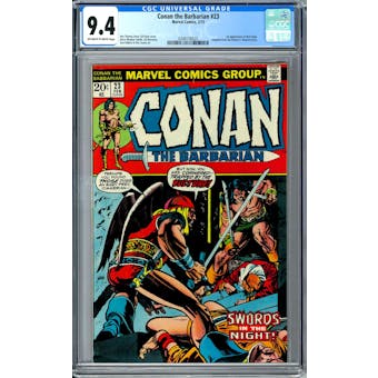 Conan the Barbarian #23 CGC 9.4 (OW-W) *0348156025*
