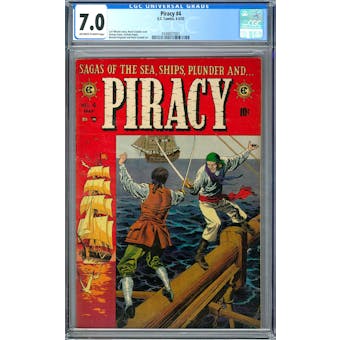 Piracy #4 CGC 7.0 (OW-W) *0348827007*