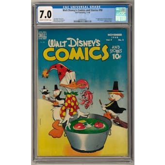 Walt Disney's Comics and Stories #98 CGC 7.0 (C-OW) *0349420007*